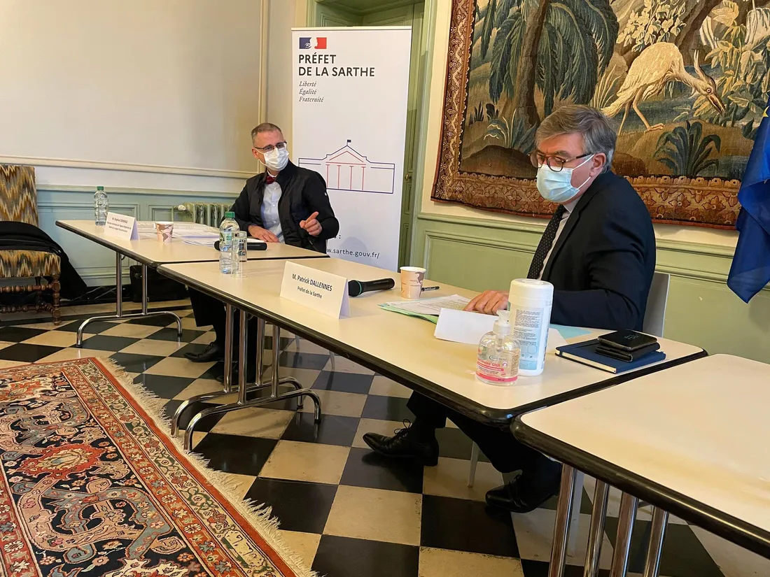 Point-presse ce mardi 7 décembre au Mans